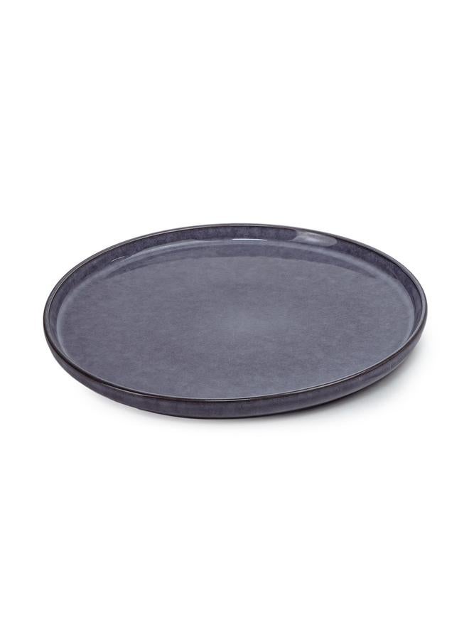 Cuisine Art Set Of 6 -Ayma Stoneware Dinner Plate - 27Cm, Grey - Image 2